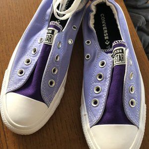 Custom Order Purple Slip-on Converse WMS Size 6.5